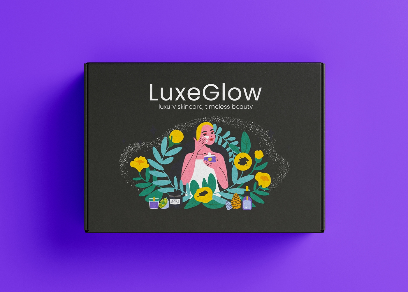 Premium Skincare Mailer Box Design