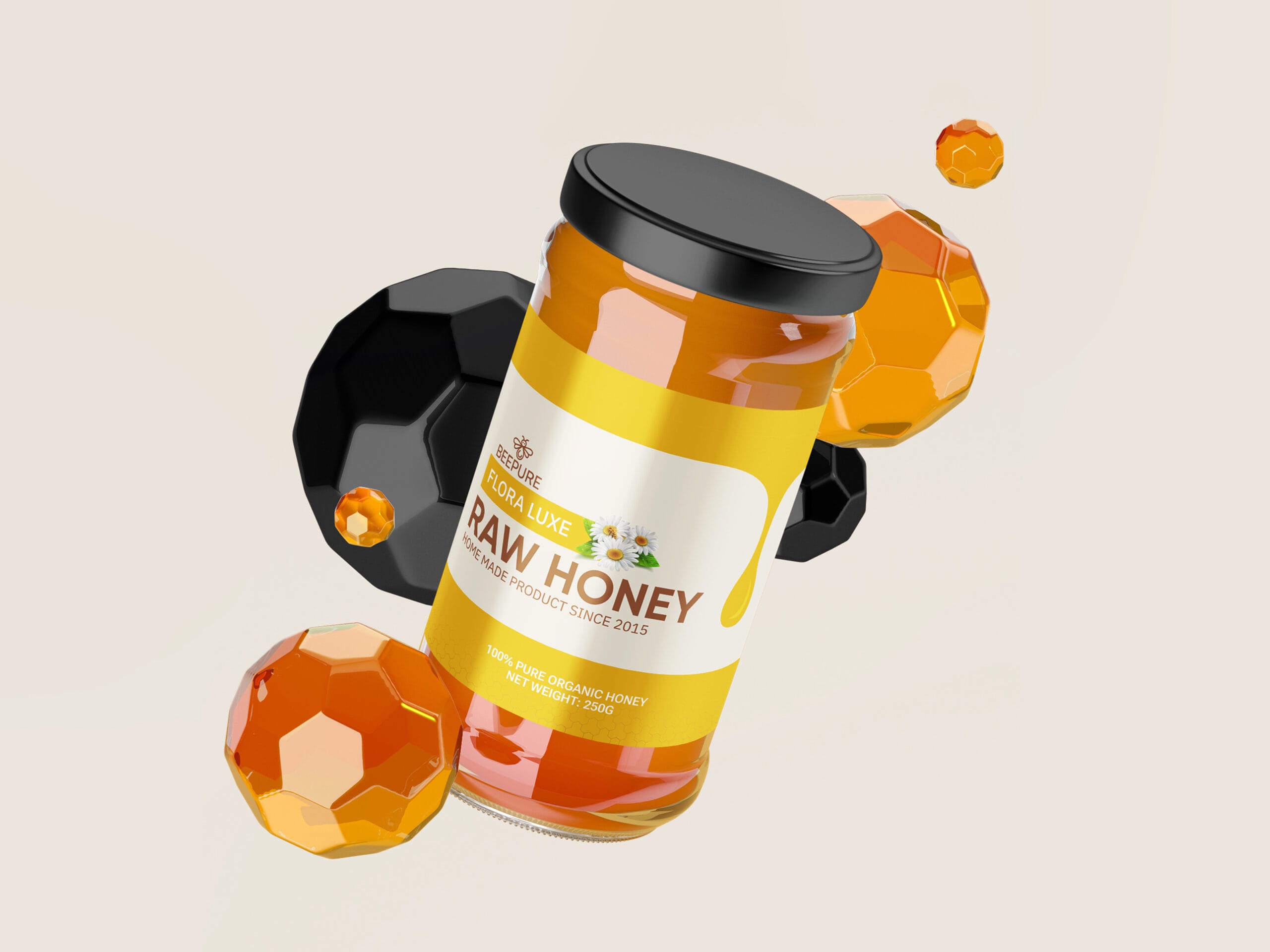 Honey Label Design
