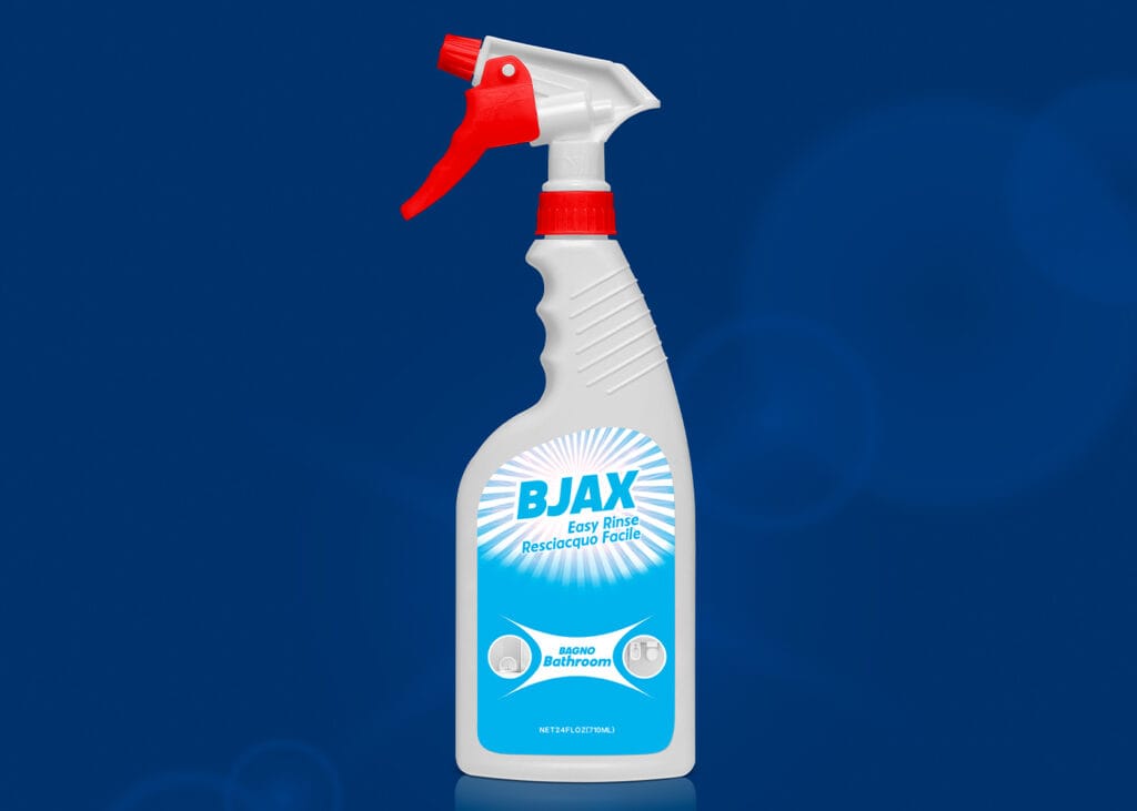 spray bottle label design