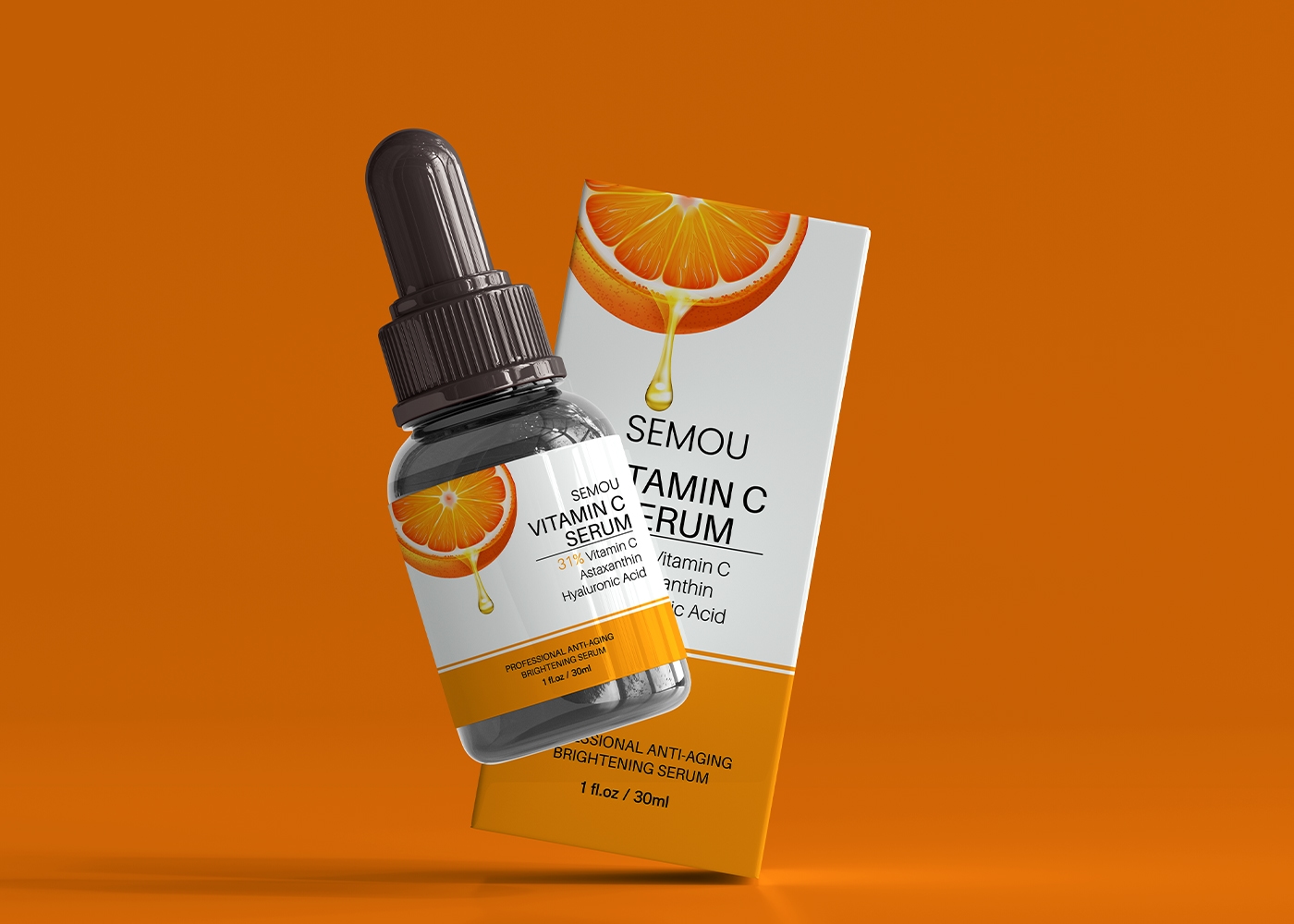 Vitamin C Serum Label Design