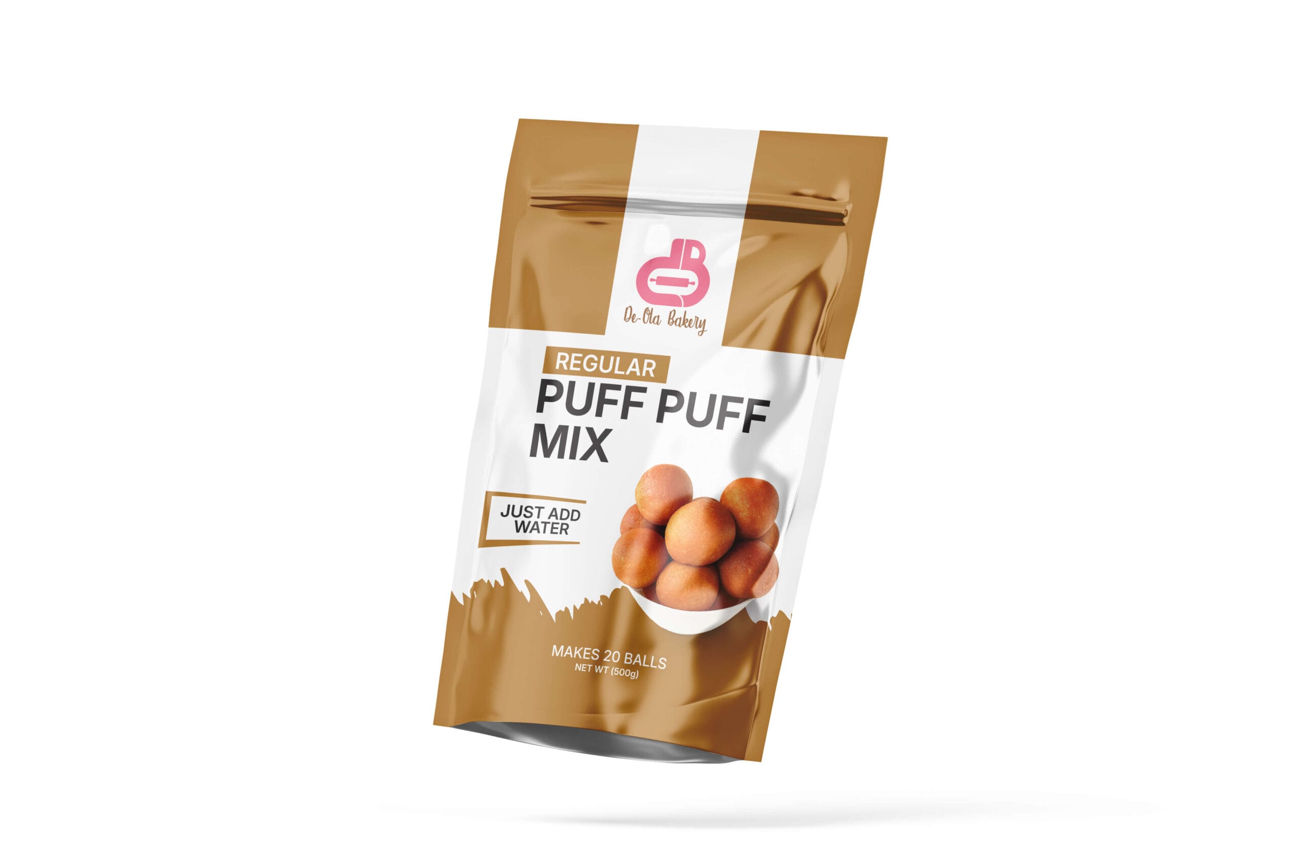 Instant Puff Puff Mix Pouch Packaging