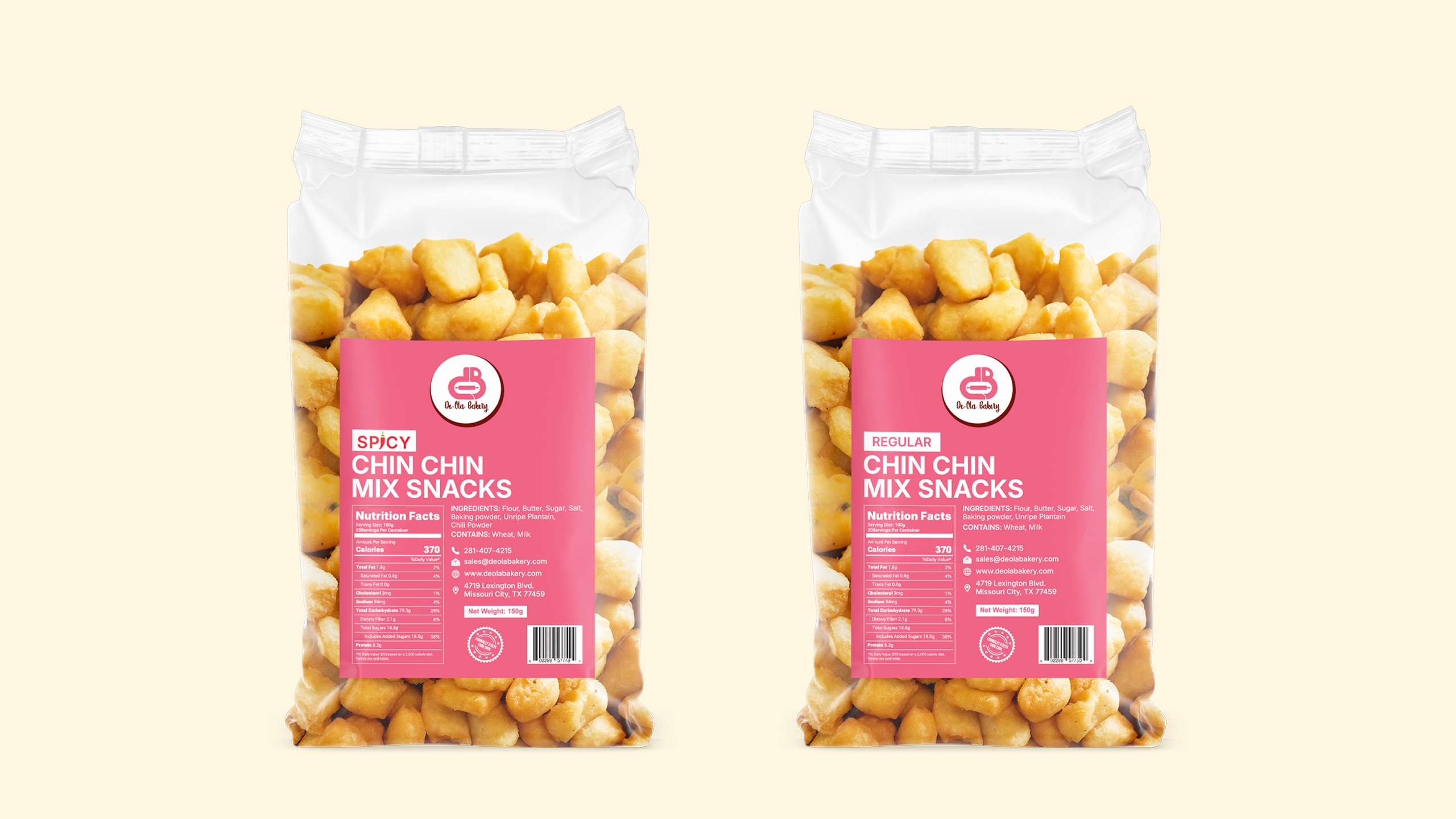 Premium Chin Chin Mix Packaging
