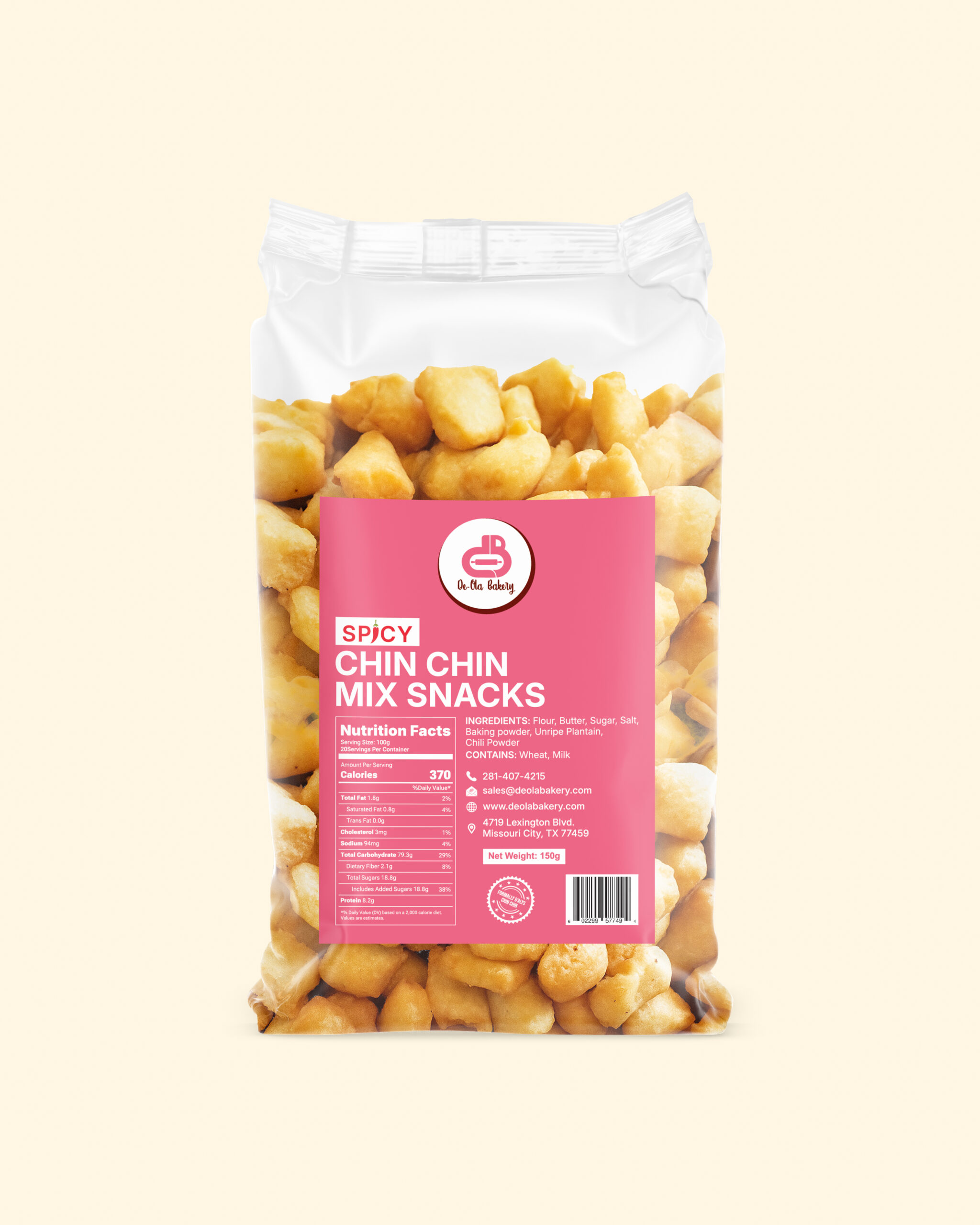 Premium Chin Chin Mix Packaging